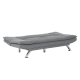 Click-clack sofa bed AMELIA - grey