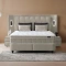 Boxspring bed with matress JULIE 160 x 200 - beige 04