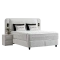 Boxspring bed CANCUN 180 x 200 - white 01