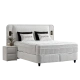Boxspring bed CANCUN 180 x 200 - white 01