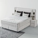 Boxspring bed CANCUN 180 x 200 - white 01