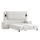 Boxspring bed CANCUN 180 x 200 - white 01