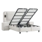 Boxspring bed CANCUN 180 x 200 - white 01