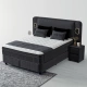 BED CANCUN 160X200  MARBELLA 18  (GREY 18)