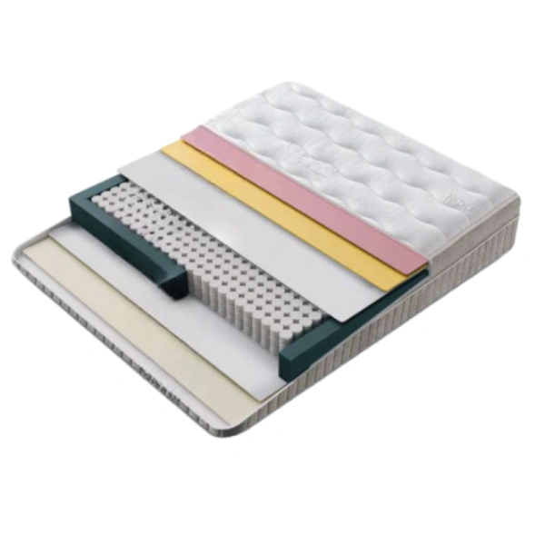Boxsprinf bed CANCUN 160 x 200 - grey 18