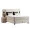 Boxspring bed CANCUN 160 x 200 - cream 01