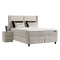 Boxspring bed DIANA 160 x 200 - pearl SY