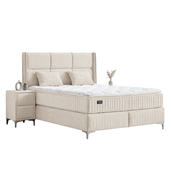 BED BELLA 160X200 VOGUE 02 BEIGE