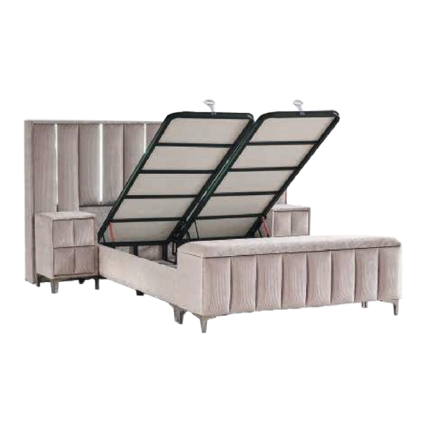 BED MOONLIGHT 160X200 DALLAS 03 BEIGE 03