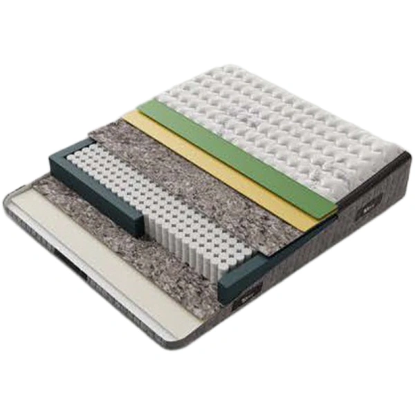 Boxspring bed PICASSO 160 x 200 - graphite 501