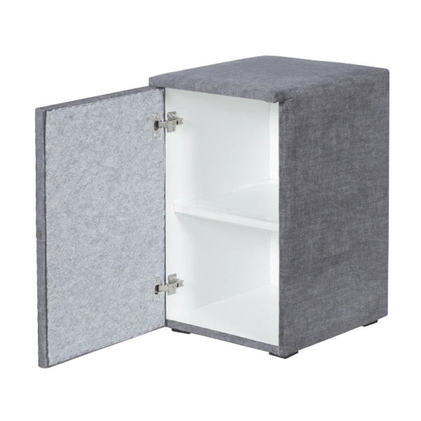 Night stand PUZZLE left  - grey 16