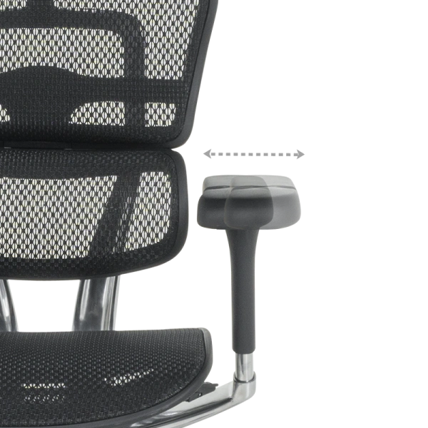 Ergonomic chair ERGOHUMAN ELITE 2 - black