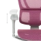 Ergonomic chair ERGOHUMAN IOO ELITE 2 - pink