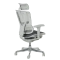 ERGOHUMAN IOO ULTRA - GREY - M/TEX - GREY FRAME