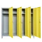 METAL CABINET CR-1604-4 JZ - KEY - GREY/YELLOW