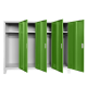 METAL CABINET CR-1605-4 JZ - MAGNET - GREY/GREEN