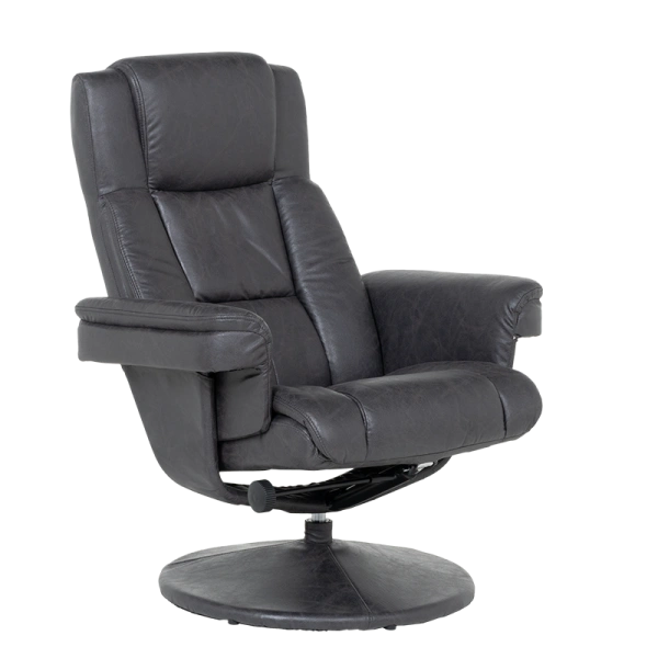 SOFA WITH STOOL JACKY - DARK GREY
