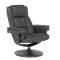 SOFA WITH STOOL JACKY - DARK GREY