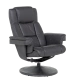 SOFA WITH STOOL JACKY - DARK GREY