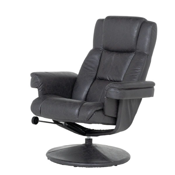 SOFA WITH STOOL JACKY - DARK GREY