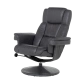 SOFA WITH STOOL JACKY - DARK GREY