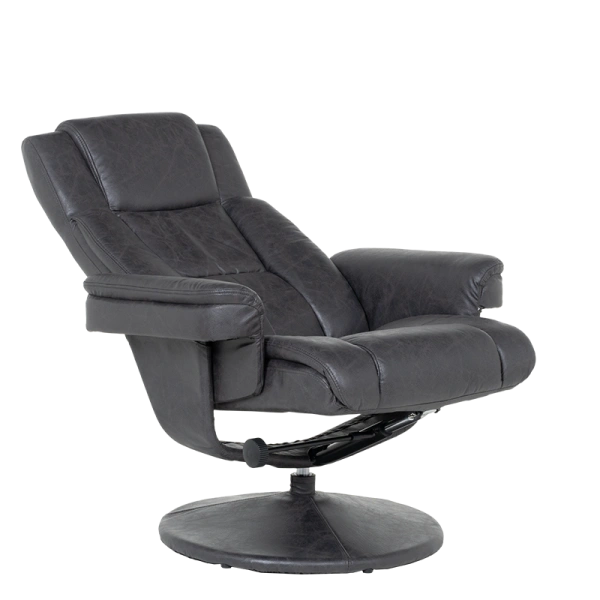 SOFA WITH STOOL JACKY - DARK GREY
