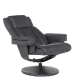 SOFA WITH STOOL JACKY - DARK GREY