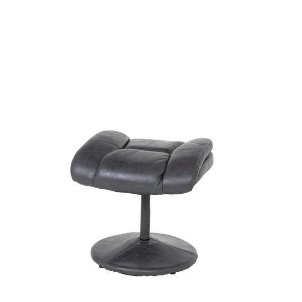 SOFA WITH STOOL JACKY - DARK GREY