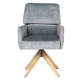 DINING CHAIR NARVA W - GREY