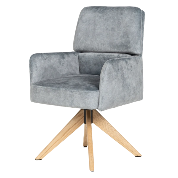 DINING CHAIR NARVA W - GREY