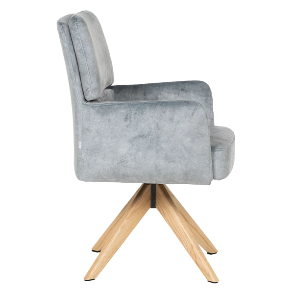 DINING CHAIR NARVA W - GREY