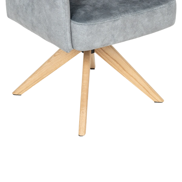 DINING CHAIR NARVA W - GREY