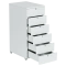 Metal cabinet Carmen CR-1227 K - grey