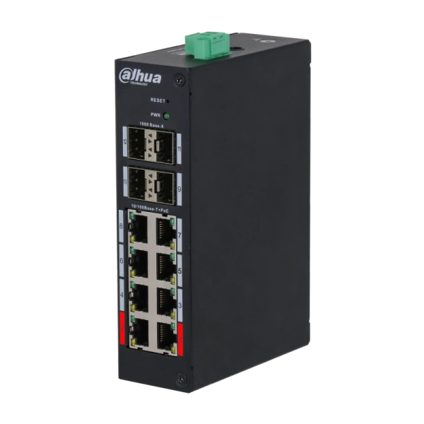 Dahua HS4412-8ET-120 12-Port Hardened Managed Switch with 8-Port PoE