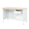 METAL DESK CR-1314 K - GREY