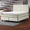 Boxspring bed PERRY LUX 140 x 200 - cream 01