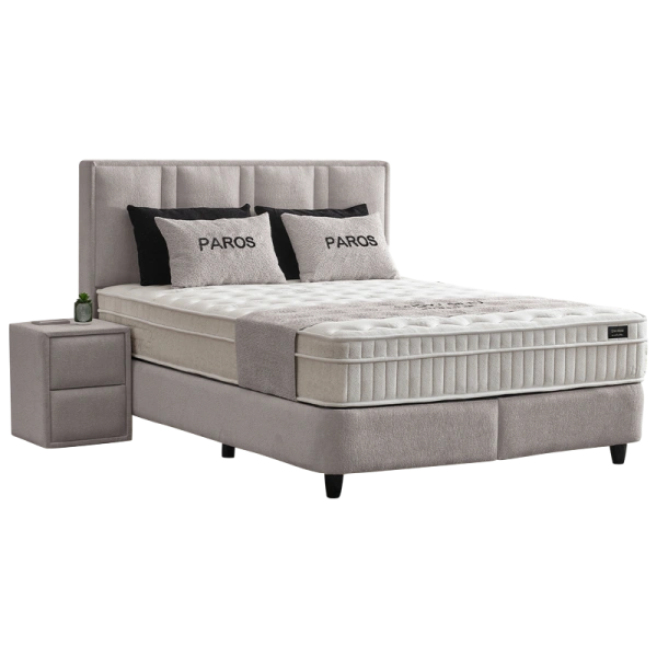 Boxspring bed PAROS 140 x 200 - beige 020