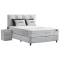BED PAROS 160X200 ANTHOLOGY SILVER (SILVER AN