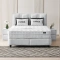 BED PAROS 160X200 ANTHOLOGY SILVER (SILVER AN