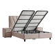 Boxspring bed SIESTA 160 x 200 - cream 03