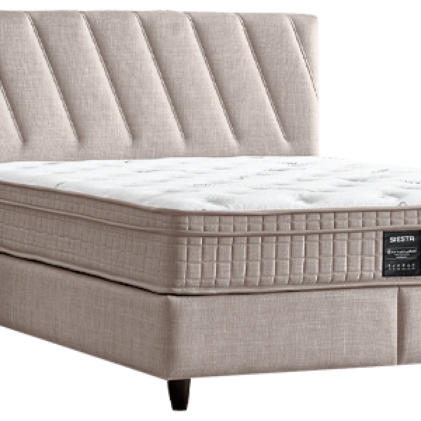 Boxspring bed SIESTA 160 x 200 - cream 03