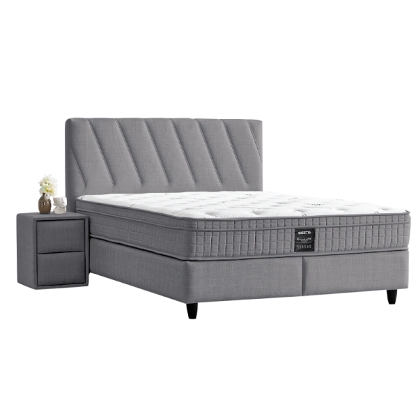 Boxspring bed SIESTA 160 x 200 - anthracite 13