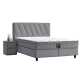 Boxspring bed SIESTA 160 x 200 - anthracite 13