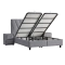 Boxspring bed SIESTA 160 x 200 - anthracite 13