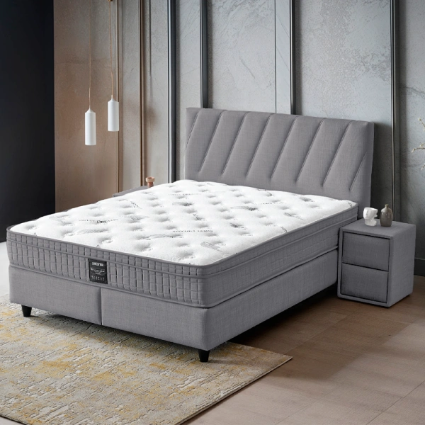 Boxspring bed SIESTA 160 x 200 - anthracite 13