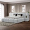 Boxspring bed BUMBY 160 x 200 - light grey 21