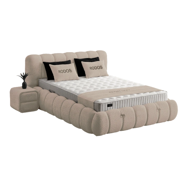 Boxspring bed RODOS 160 x 200 - beige 04