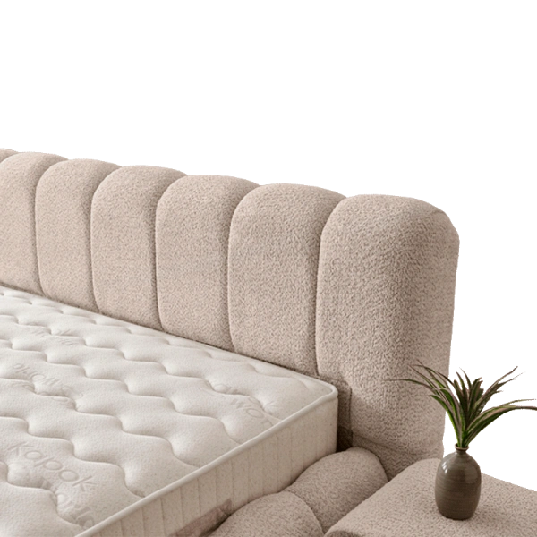 Boxspring bed RODOS 160 x 200 - beige 04