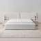 BED MYKONOS 160X200 SYMPHONY PEARL (PEARL SY)
