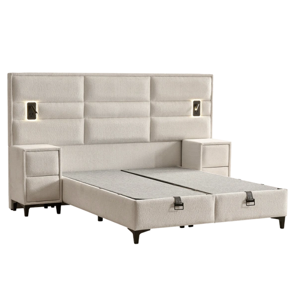 BED MATHILDA 160X200 ENJOY 01 (BEIGE 01)